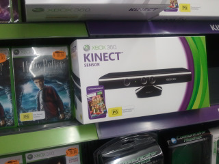 Kinect is in Kmart